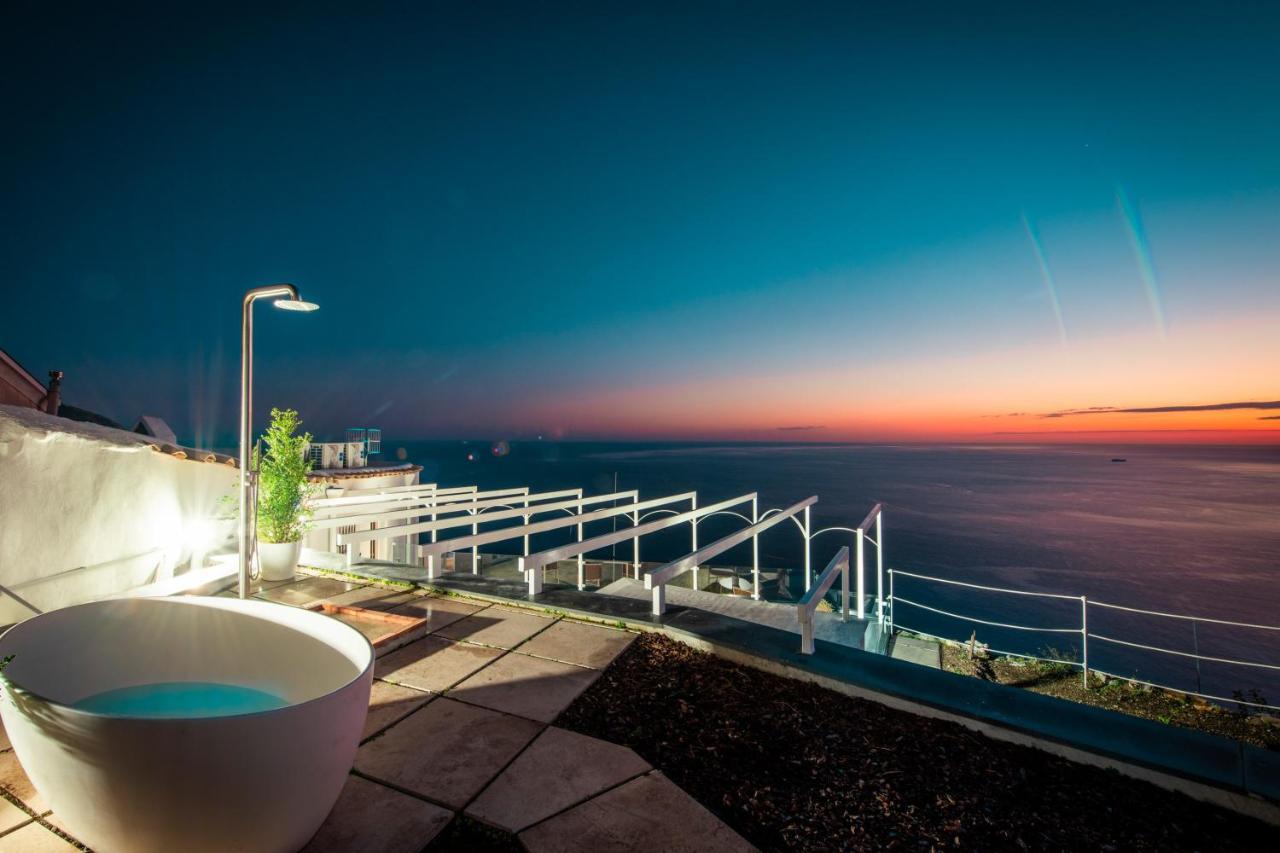 פוזיטנו Villa La Tagliata Spectacular Jacuzzi Tub Amazing View And Private Parking Garage מראה חיצוני תמונה