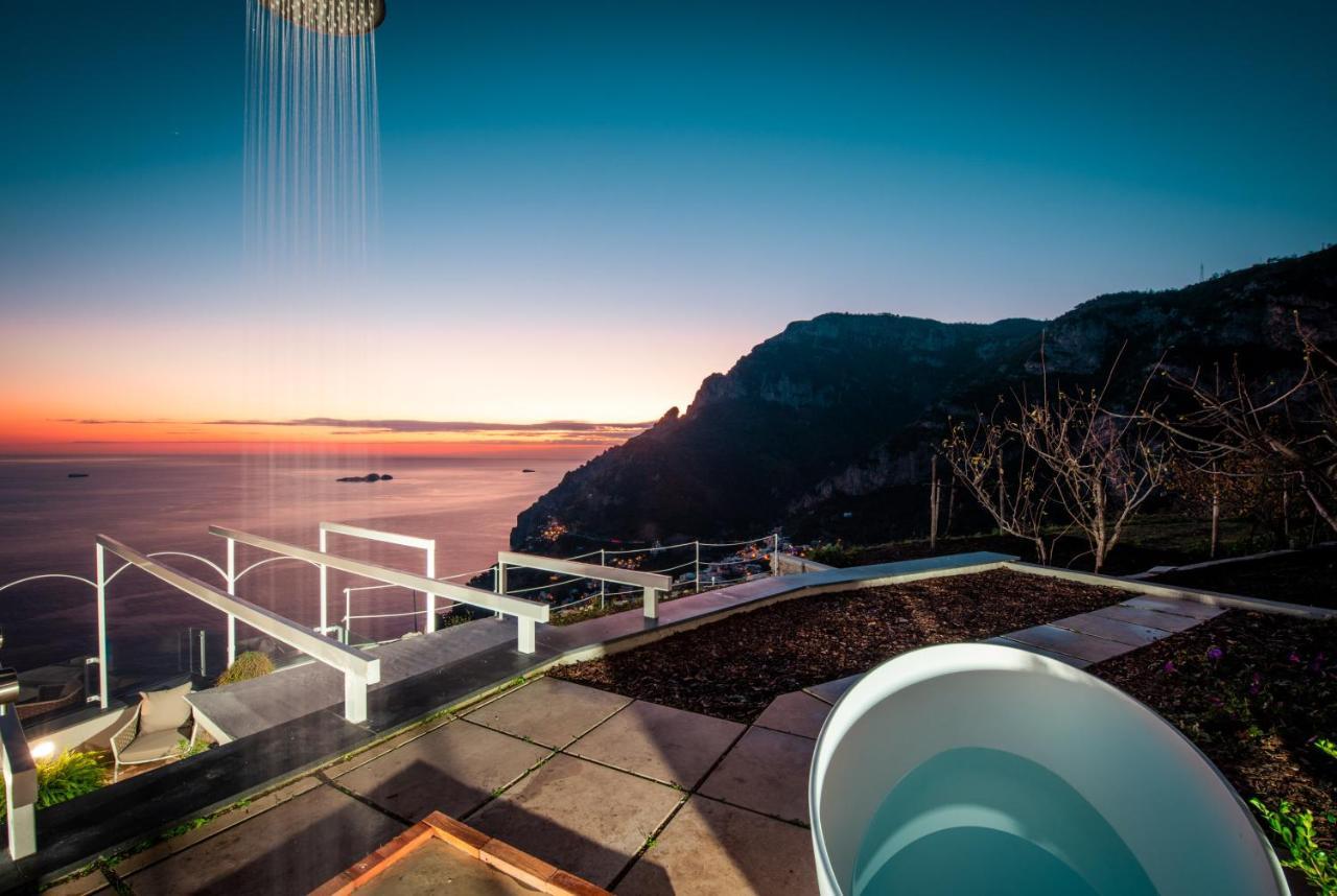 פוזיטנו Villa La Tagliata Spectacular Jacuzzi Tub Amazing View And Private Parking Garage מראה חיצוני תמונה