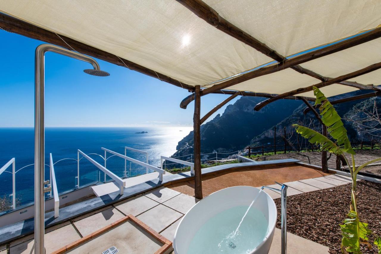 פוזיטנו Villa La Tagliata Spectacular Jacuzzi Tub Amazing View And Private Parking Garage מראה חיצוני תמונה