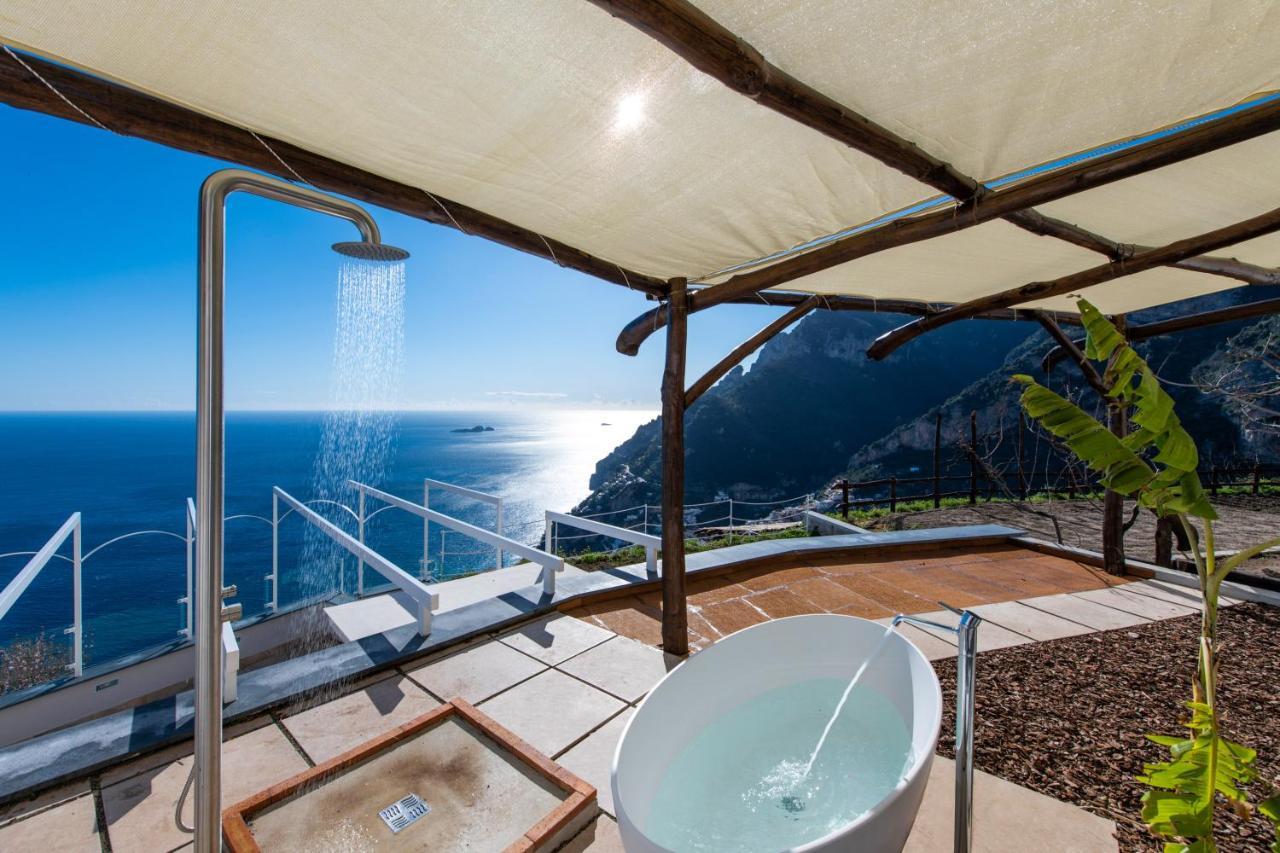 פוזיטנו Villa La Tagliata Spectacular Jacuzzi Tub Amazing View And Private Parking Garage מראה חיצוני תמונה