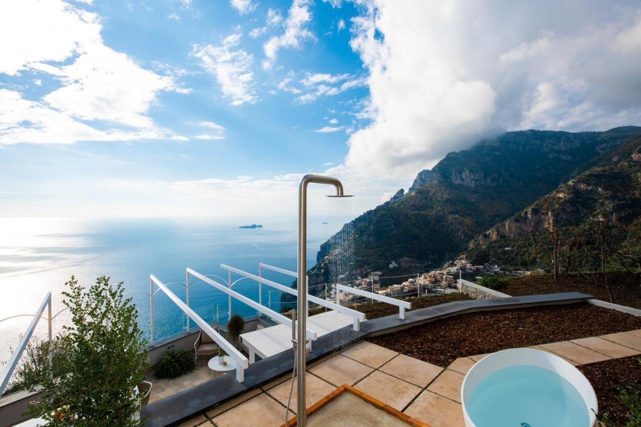 פוזיטנו Villa La Tagliata Spectacular Jacuzzi Tub Amazing View And Private Parking Garage מראה חיצוני תמונה