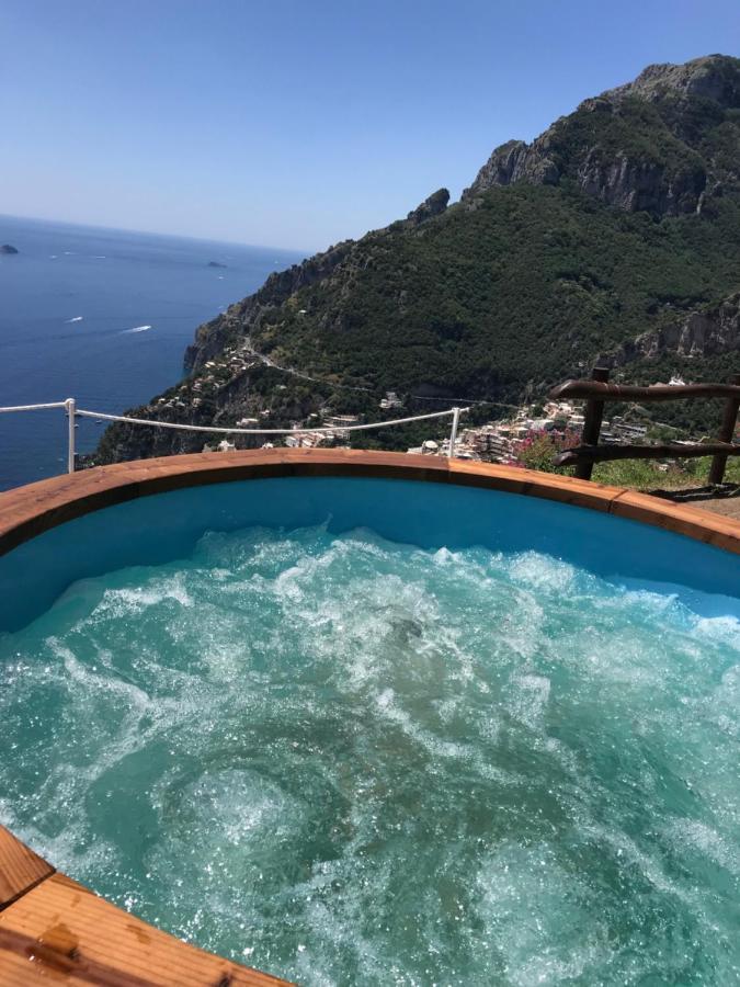 פוזיטנו Villa La Tagliata Spectacular Jacuzzi Tub Amazing View And Private Parking Garage מראה חיצוני תמונה